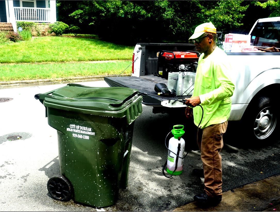 Trash Can Cleaning Durham NC